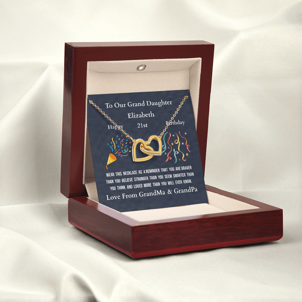 ShineOn-Fulfillment-Jewelry-18K-Yellow-Gold-Finish-Interlocking-Hearts-Pendant-necklace-in-Luxury-Gift-Box-Birthday-Necklace-Gift-for-Granddaughter-with-Personalized-gift-box-card.