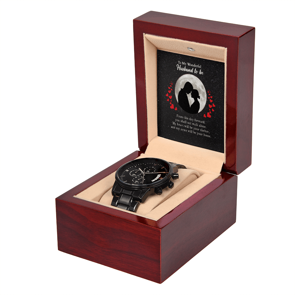 ShineOn-Fulfillment-Jewelry-Luxury-Box-with-LED-Black-Chronograph-Watch-Wedding-gift-for-Groom-from-Bride.
