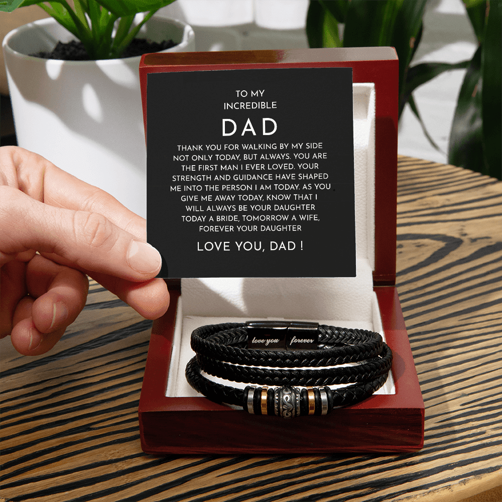 ShineOn-Fulfillment-Jewelry-Mens-Leather-bracelet-in-Luxury-Mahogany-Wood-Gift-box-with-LED-Leather-Bracelet-Wedding-Gift-for-Dad-from-Bride. 

