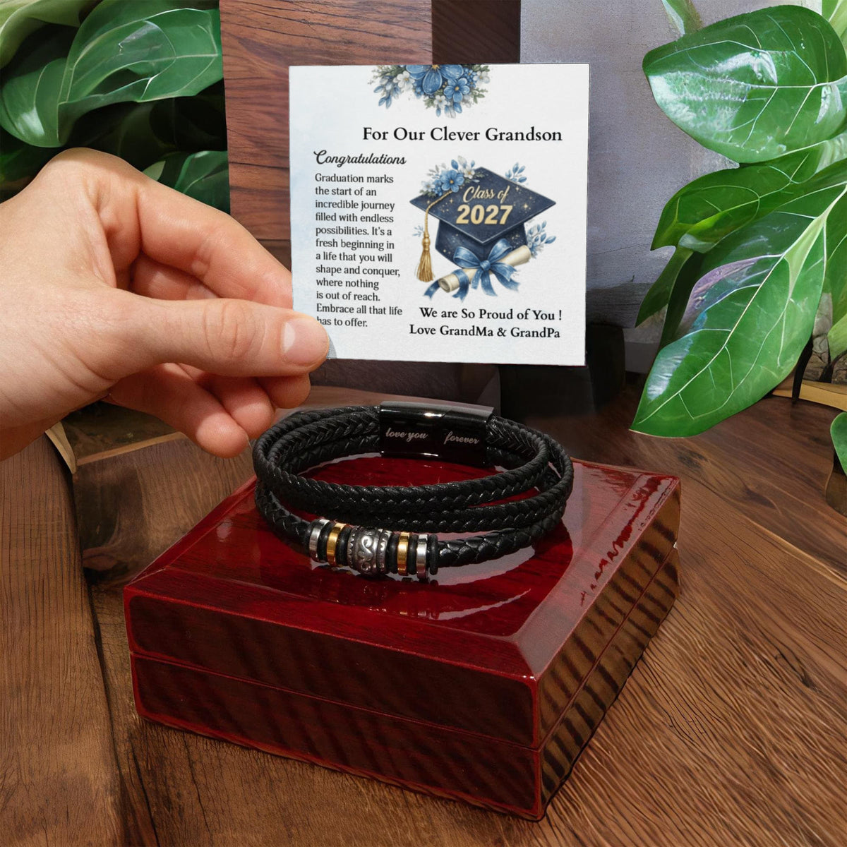ShineOn-Fulfillment-Jewelry-Mens-Leather-bracelet-in-Luxury-Box-with-LED-Leather-bracelet-Graduation-Gift-for-Grandson
