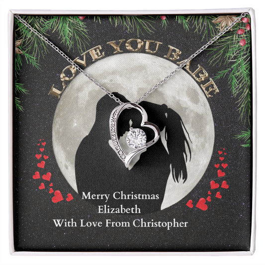 ShineOn-Fulfillment-Jewelry-14k-White-Gold-Finish-Forever-Love-Heart-Pendant-Necklace-in-Standard-Gift-Box-Christmas-necklace-gift-for-her.

