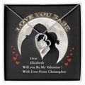 ShineOn-Fulfillment-Jewelry-14k-White-Gold-Finish-Forever-Love-Heart-Pendant-Necklace-in-Standard-Gift-Box- Romantic-Valentines-Necklace-for-Girlfriend. 