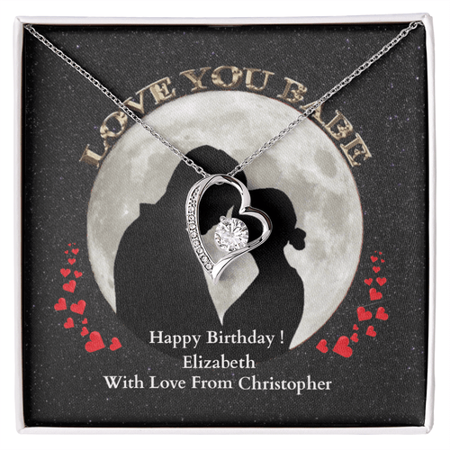 ShineOn-Fulfillment-Jewelry-14k-White-Gold-Finish-Heart-pendant-necklace-in-Standard-Gift-Box-Birthday-necklace-gift-for-girlfriend-with-personalized-gift- box-card.