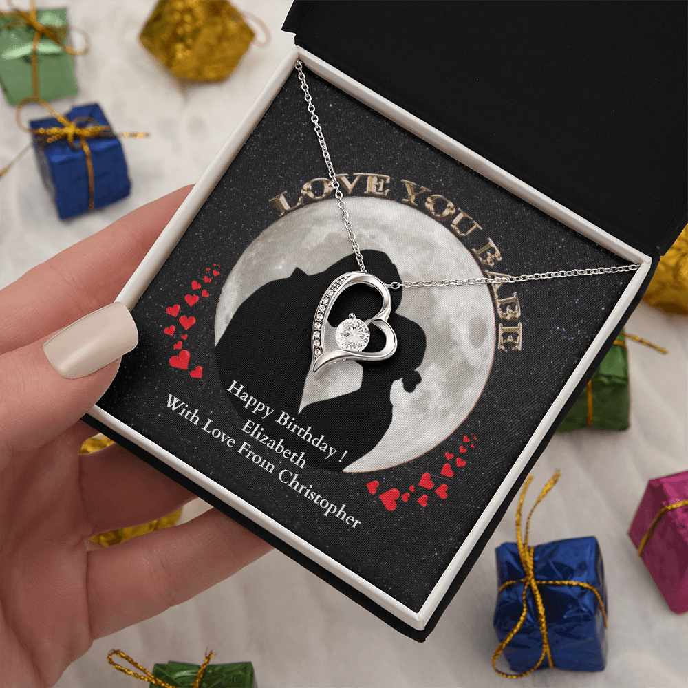 ShineOn-Fulfillment-Jewelry-14k-White-Gold-Finish-Heart-pendant-necklace-in-Standard-Gift-Box-Birthday-necklace-gift-for-girlfriend-with-personalized-gift- box-card.