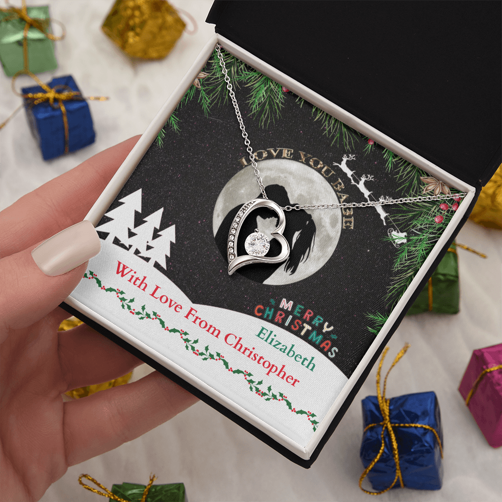 Christmas Necklace Gift for girl