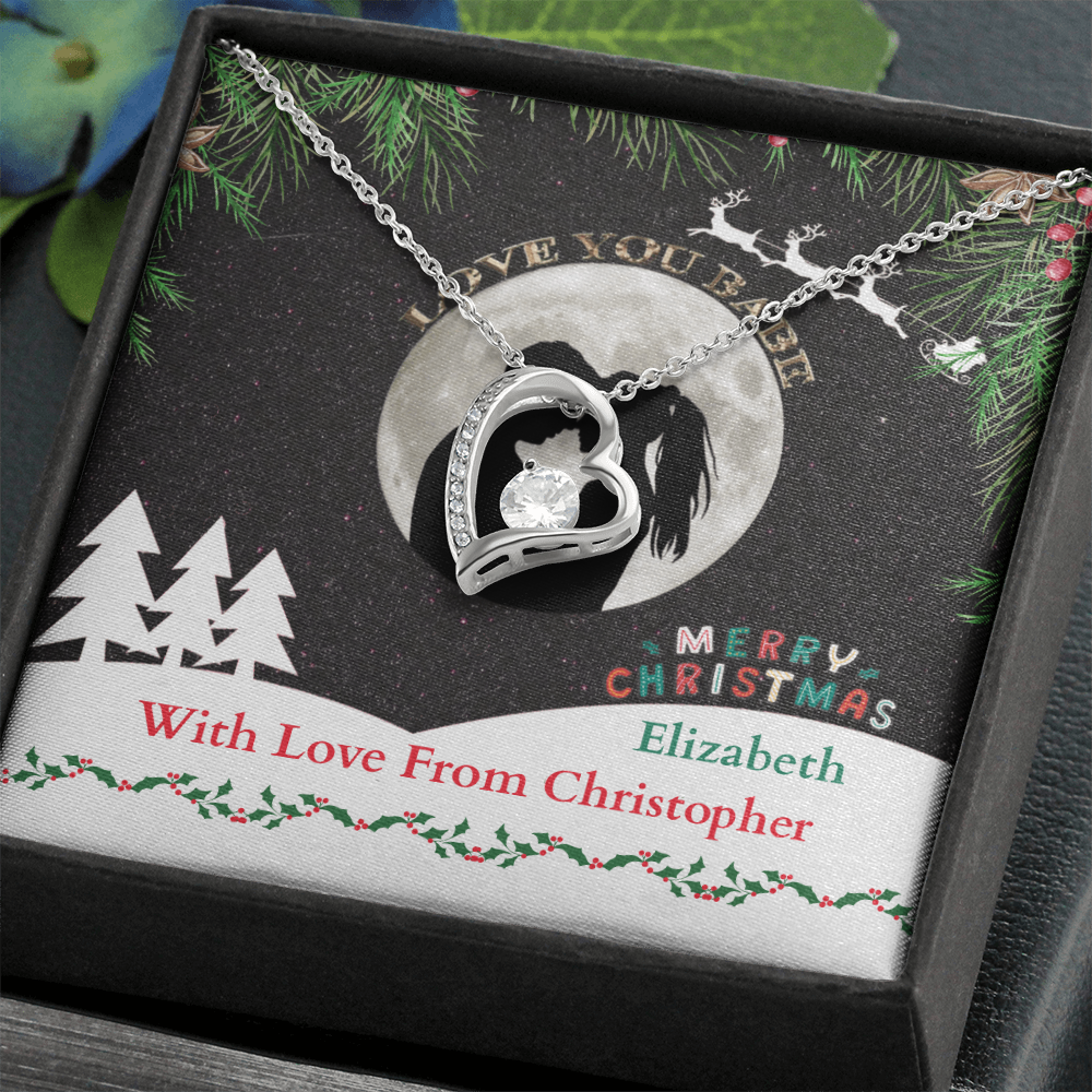 Christmas Necklace Gift for girl