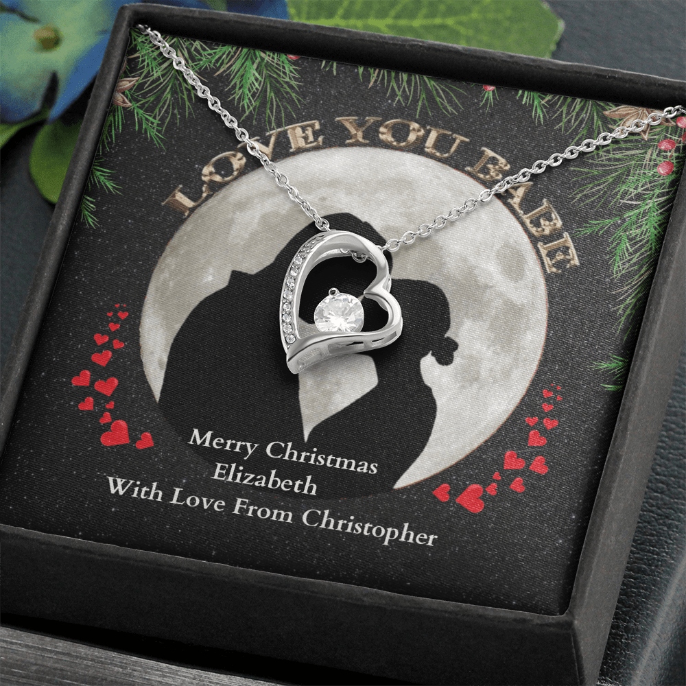 ShineOn-Fulfillment-Jewelry-14k-White-Gold-Finish-Forever-Love-Heart-Pendant-Necklace-in-Standard-Gift-Box-Christmas-necklace-gift-for-girl.
