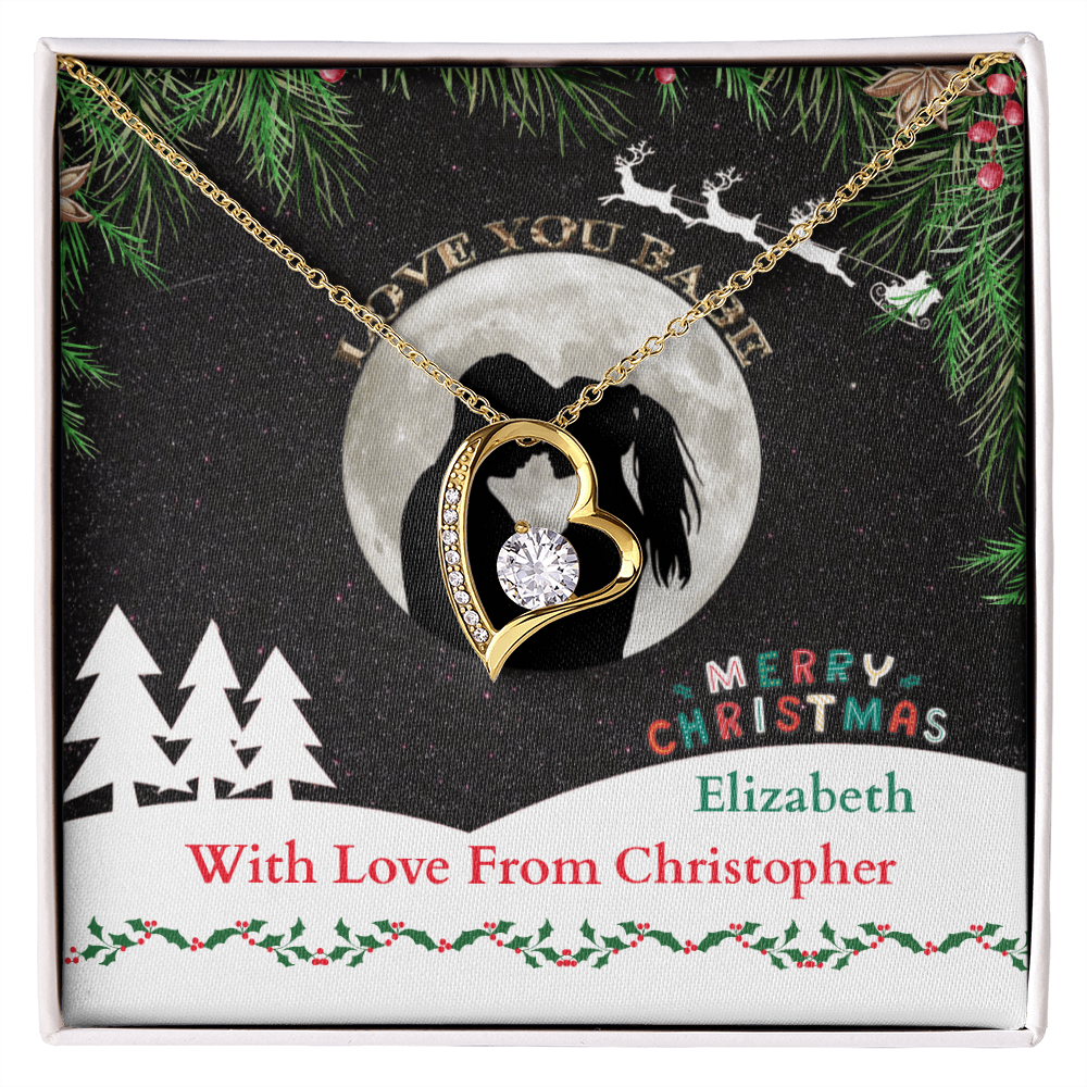 Christmas Necklace Gift for girl