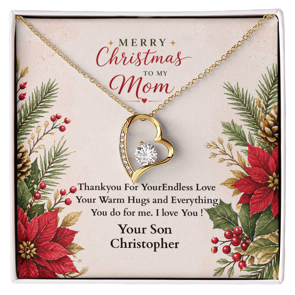ShineOn-Fulfillment-Jewelry-18k-Yellow-Gold-Finish-Heart-pendant-necklace-in-Standard-Gift-Box-Christmas-necklace-gift-for-Mom-with-personalized-gift-box-card.


