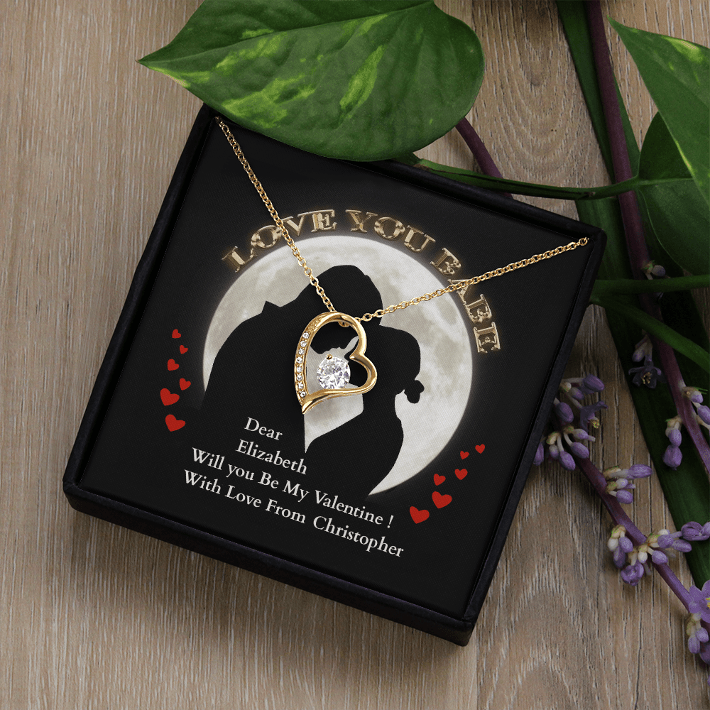 ShineOn-Fulfillment-Jewelry-18k-Yellow-Gold-Finish-Forever-Love-Heart-Pendant-Necklace-in-Standard-Gift-Box- Romantic-Valentines-Necklace-for-Girlfriend.