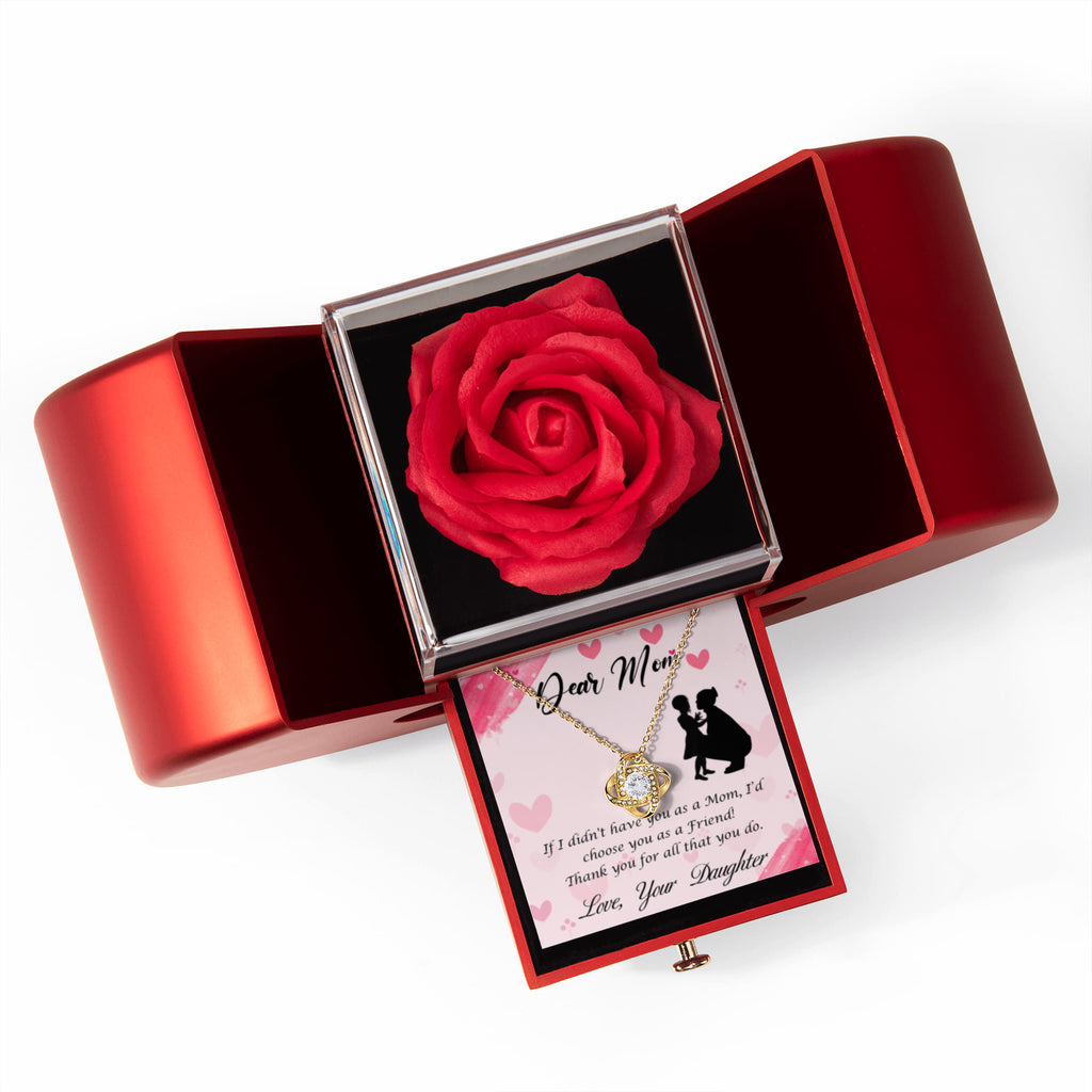 ShineOn-Fulfillment-Jewelry-18k-Yellow-Gold-Finish-Forever-Love-Knot-Pendant-Necklace-in- Red-Heart-Rose-Gift-Box- Mothers-day-necklace-for-Mom-from Daughter. 