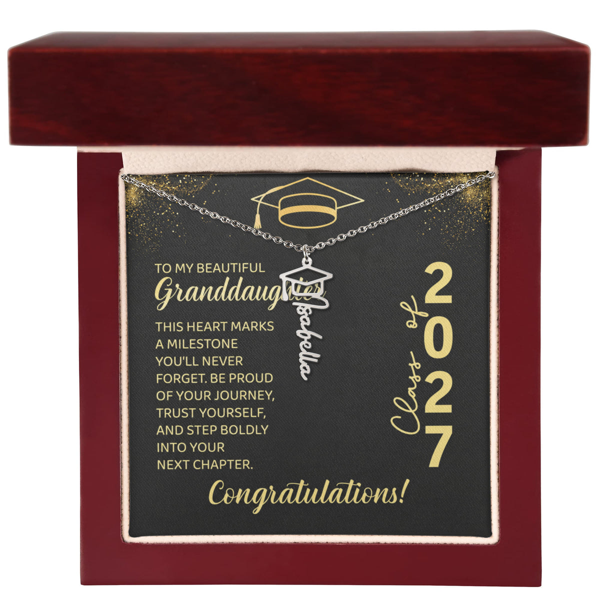 ShineOn-Fulfillment-Jewelry-Polished-Stainless-Steel-Graduation-cap-name-necklace-in-Luxury-gift-box- with-Led-Graduation-Jewelry-gift-for-Granddaughter.
