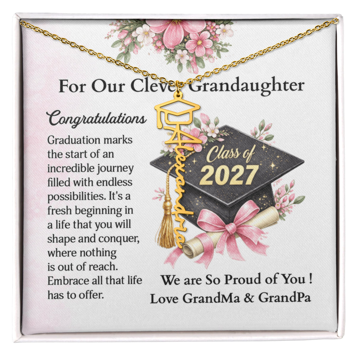 ShineOn-Fulfillment-Jewelry-18K-Yellow-Gold-Finish-Graduation-cap-name-necklace-in-standard-gift-box-Graduation-Jewelry-gift-for-Granddaughter.
