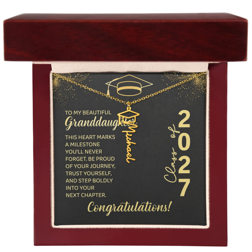 ShineOn-Fulfillment-Jewelry-18K-Yellow-Gold-Finish-Graduation-cap-name-necklace-in-Luxury-gift-box- with-Led-Graduation-Jewelry-gift-for-Granddaughter