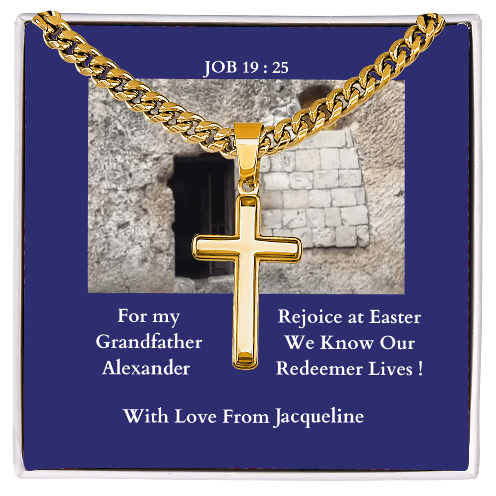 ShineOn-Fulfillment-Jewelry-Standard-Box-18K-Yellow-Gold-Finish-Christian-Cross-Necklace-for-GrandPa
