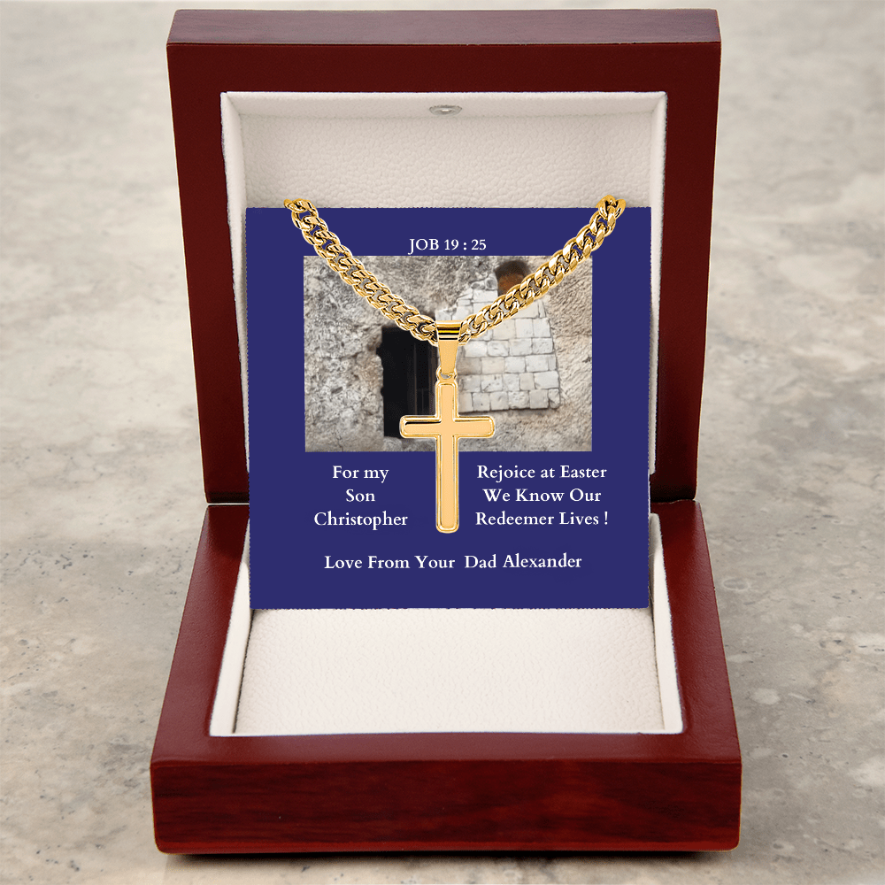 ShineOn-Fulfillment-Jewelry-Luxury-Box-18K-Yellow-Gold-Finish-Christian-Cross-Necklace-for-Son