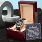 ShineOn Fulfillment Jewelry Luxury Box w/LED Openwork Watch Gift for husband from wife